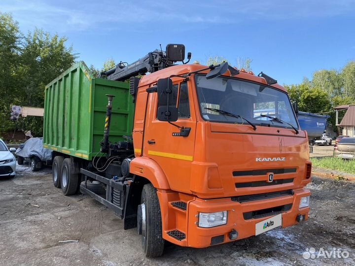 КамАЗ 65115 с КМУ, 2021