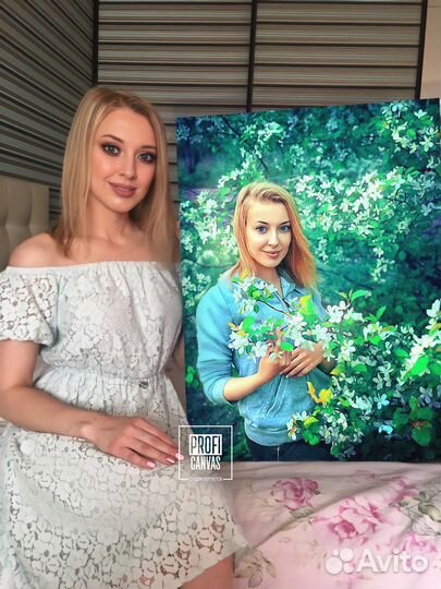 Печать на холсте по фото