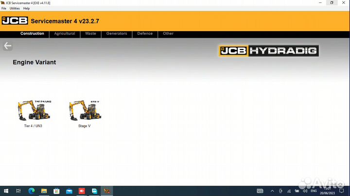 JCB servicemaster 4 24.1.3 2024.02 диагностика