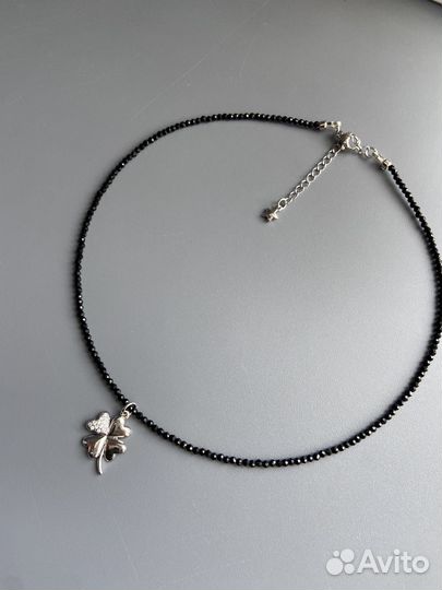 Чокер шпинель ручная работа