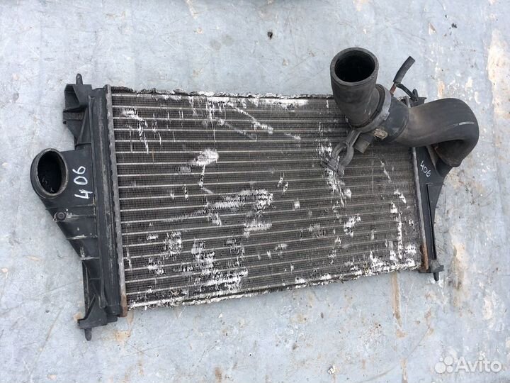Радиатор интеркулера Peugeot 406