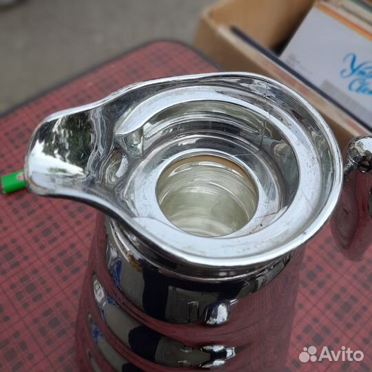 Термос-кувшин 1,5 л. стеклянная колба