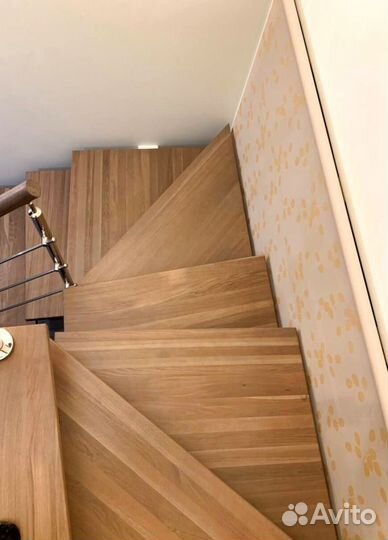 Лестничиный металлокаркас