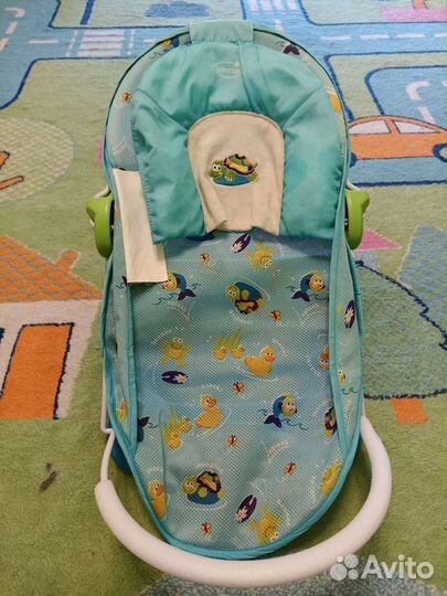 Summer Infant Лежак для купания голубой