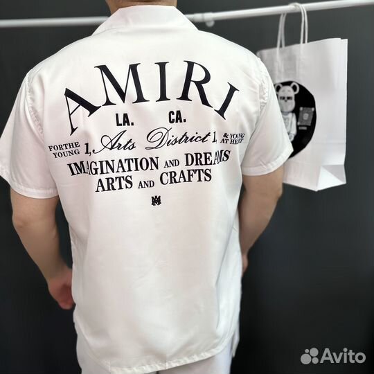 Рубашка с коротким рукавом amiri