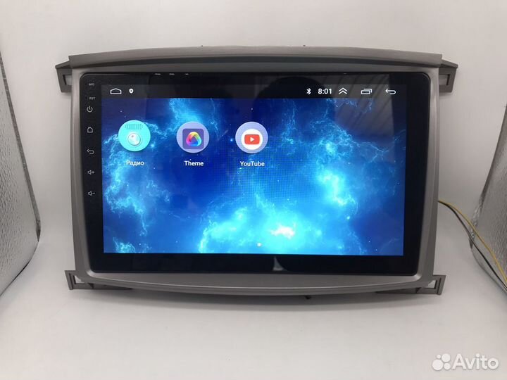 Магнитола Toyota Land Cruiser 100 Android 1+16