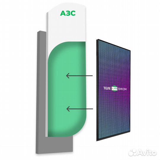 LED Табло для АЗС