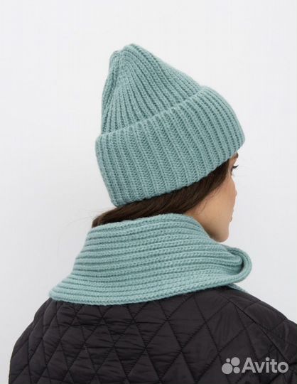 Набор шапка шарф женский