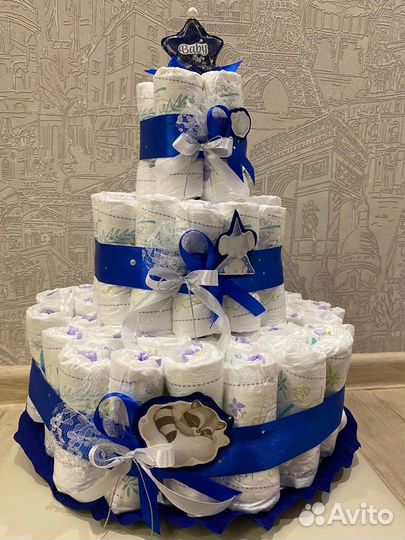 Торт из памперсов
