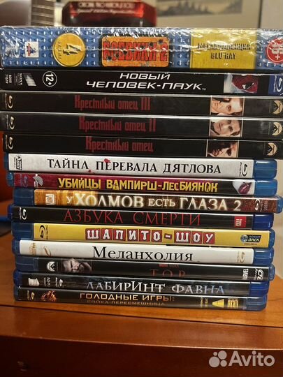 Лицензионные диски blu ray