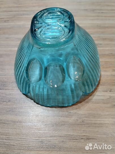 Конфетница СССР цветное стекло