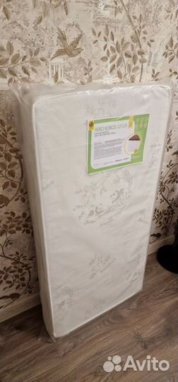 Матрас детский 60х120 см новый