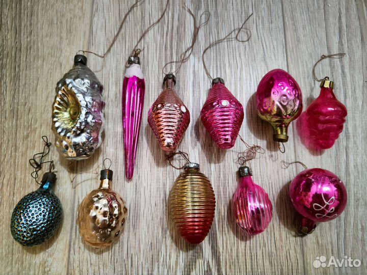 Елочные игрушки СССР