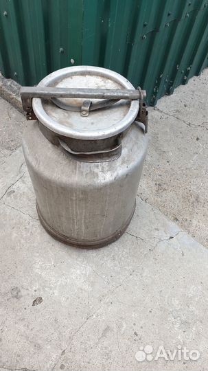 Фляга алюминиевая бу 40л