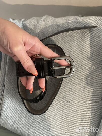 Ремень женский кожаный натуральный