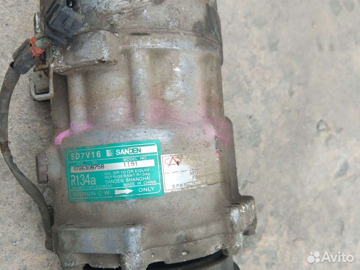 Компрессор кондиционера Чери фора