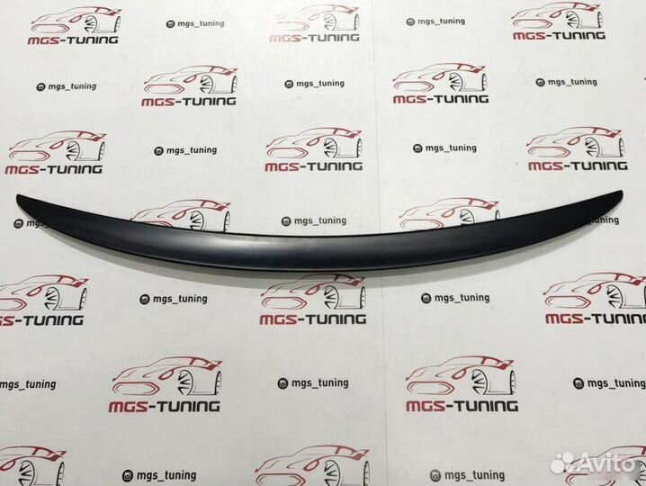 Спойлер черный мат BMW 5 серия G30 M-Performance