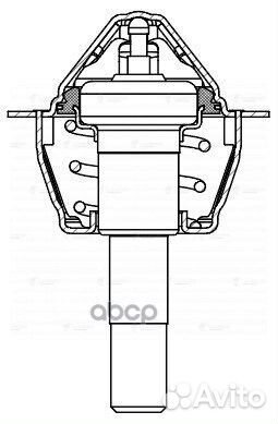 Термостат (Mot. M271.948) mercedes C-Class (W20