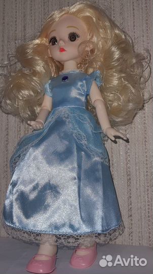 Кукла виниловая 38 см пупс Little kate