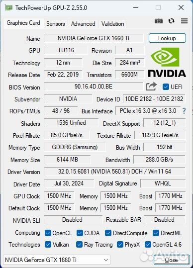 Игровой пк 8 ядер/ 1660ti/ 16Gb DDR4/SSD/nvme