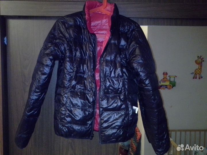 Mango новый пуховик двусторонний