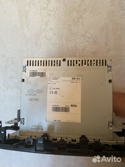 Магнитола hyundai Creta