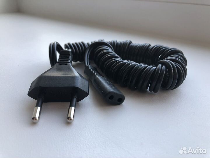 Шнур питания витой для электробритв