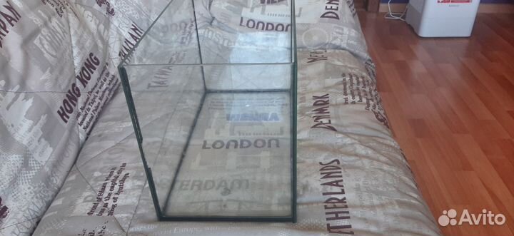 Аквариум 20л дхшхв 40х20х26см. Б/У