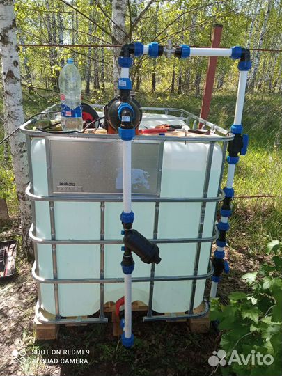 Монтаж систем капельного полива