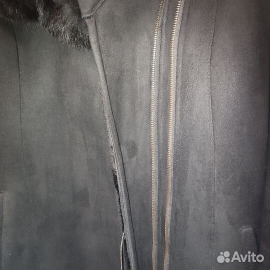 Дубленка укороченная