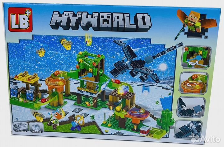 Конструктор “Нападение дракона Края на деревню”