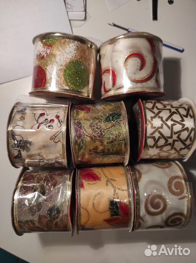 Лента декоративная 10 штук