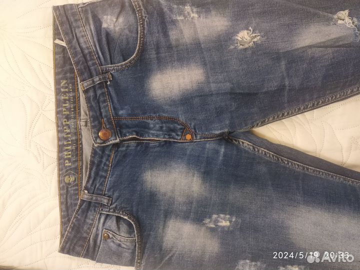 Джинсы Phillip Plein 44-46 оригинал