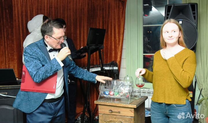 Ведущий Дед Мороз диджей корпоратив свадьба юбилей