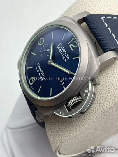 Часы panerai pam1117 luminor marina титановые