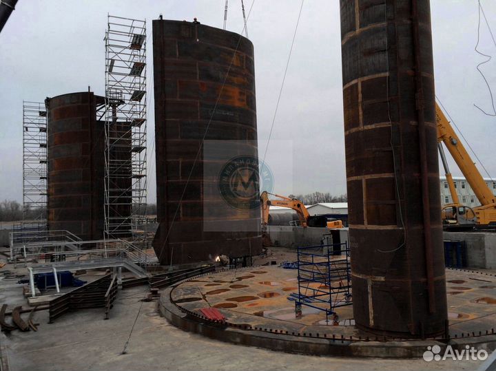 Резервуар от произвдителя. Бункер 2000м3