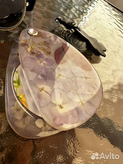 Зеркало карманное (эпоксидная смола)