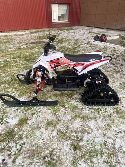 Снегоход+квадроцикл вездеход 3в1