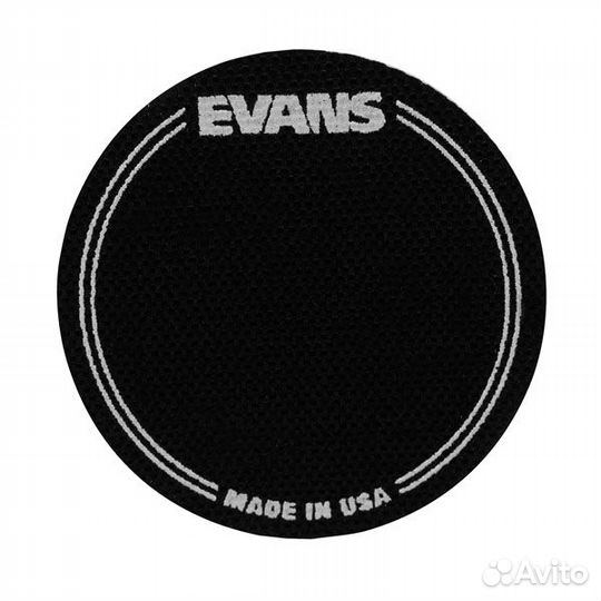 Наклейка на пластик бас-барабана evans eqpb1 одино