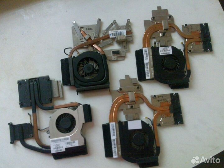 Разные рабочие охлаждения для ноутбуков