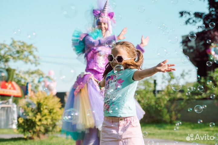 Единорожка аниматор на день рождения