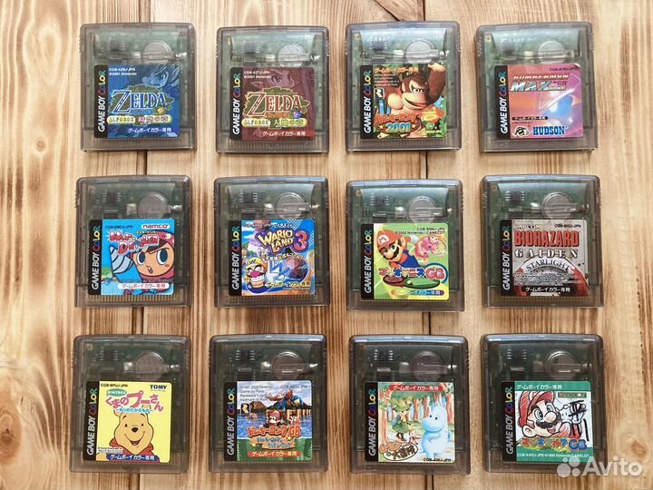 Картриджи Game Boy Color оригинал