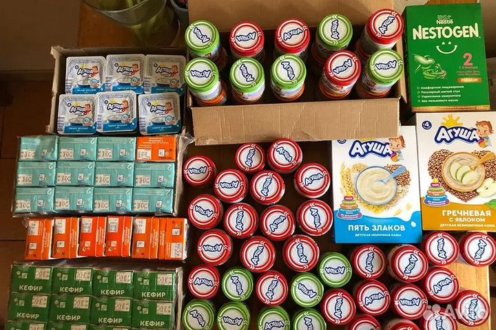 Детское питание с молочной кухни