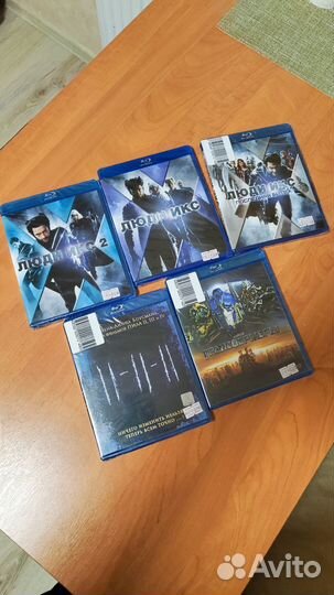 Диски с фильмами bluray