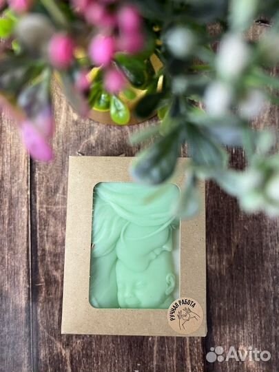 Подарок мыло на День матери. Мама и малыш