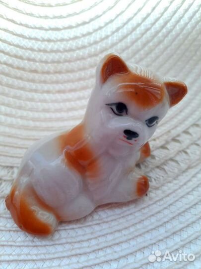 Фарфоровые статуэтки СССР собаки