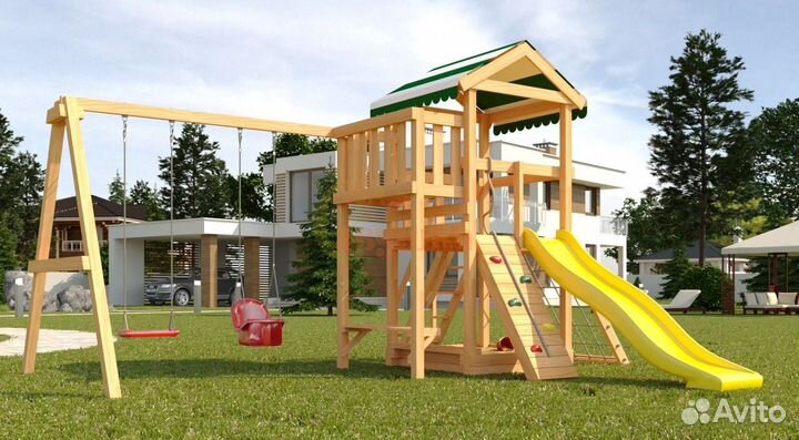 Детская площадка Савушка Мастер 2 (4 сезона)