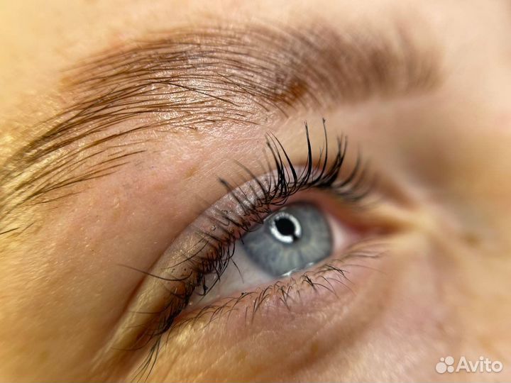 Ламинирование, окрашивание бровей ресниц