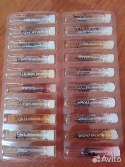 Пробники раритетных ароматов Oriflame