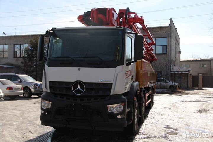 Автобетононасос Mercedes-Benz Actros 4141B, 2023